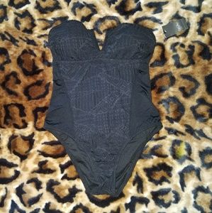 One piece bathing suit